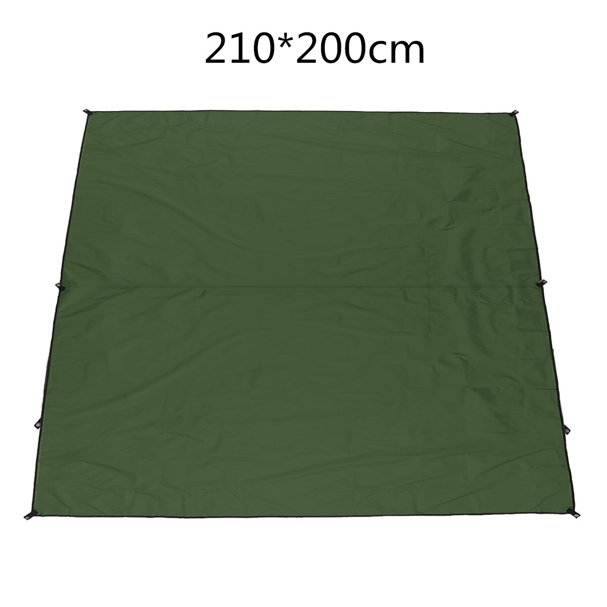 Tente de Camping en plein air parasol pluie soleil abri UV plage auvent auvent abri plage pique-nique tapis tapis tapis de sol tente soleil ombre voiles: Green 210x200cm