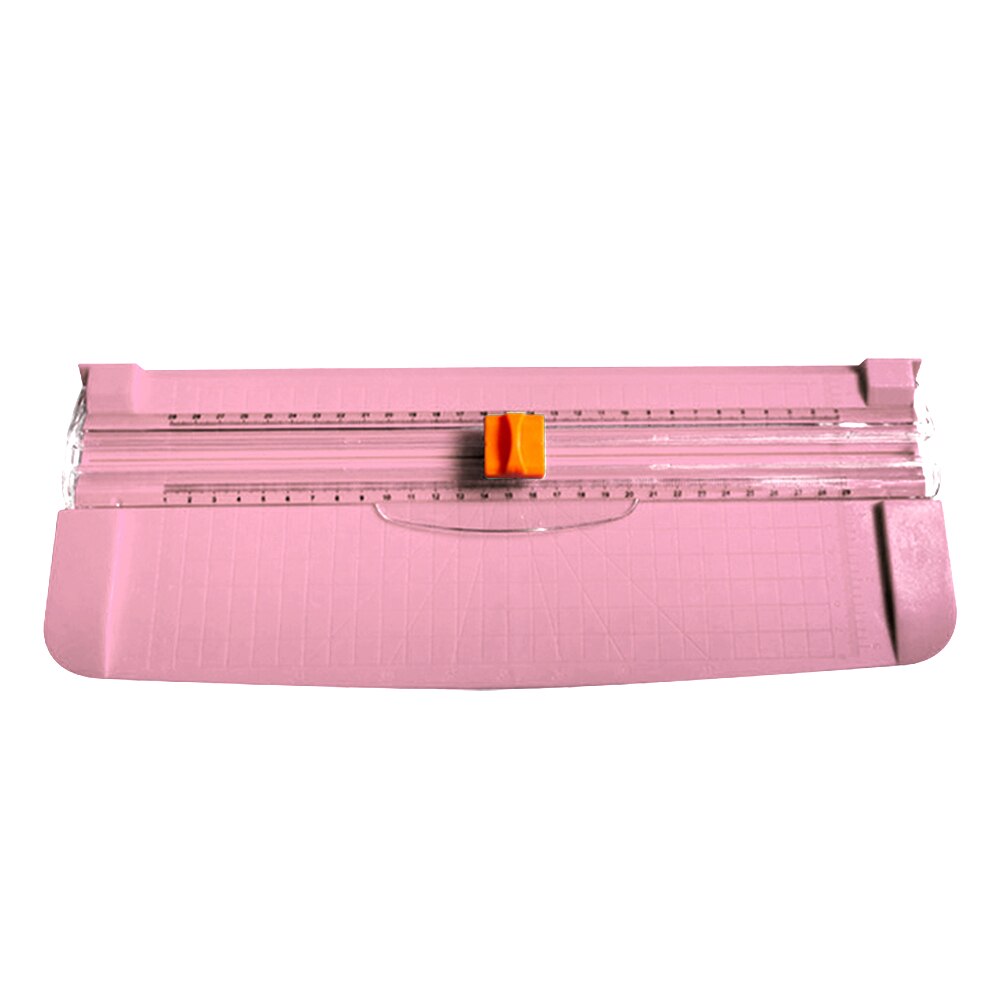 Precision Paper Cutter Universal Paper Photo Trimmer Cutting Mat Machine Office School Supplies for A4 Paper Scrapbook t2: pink
