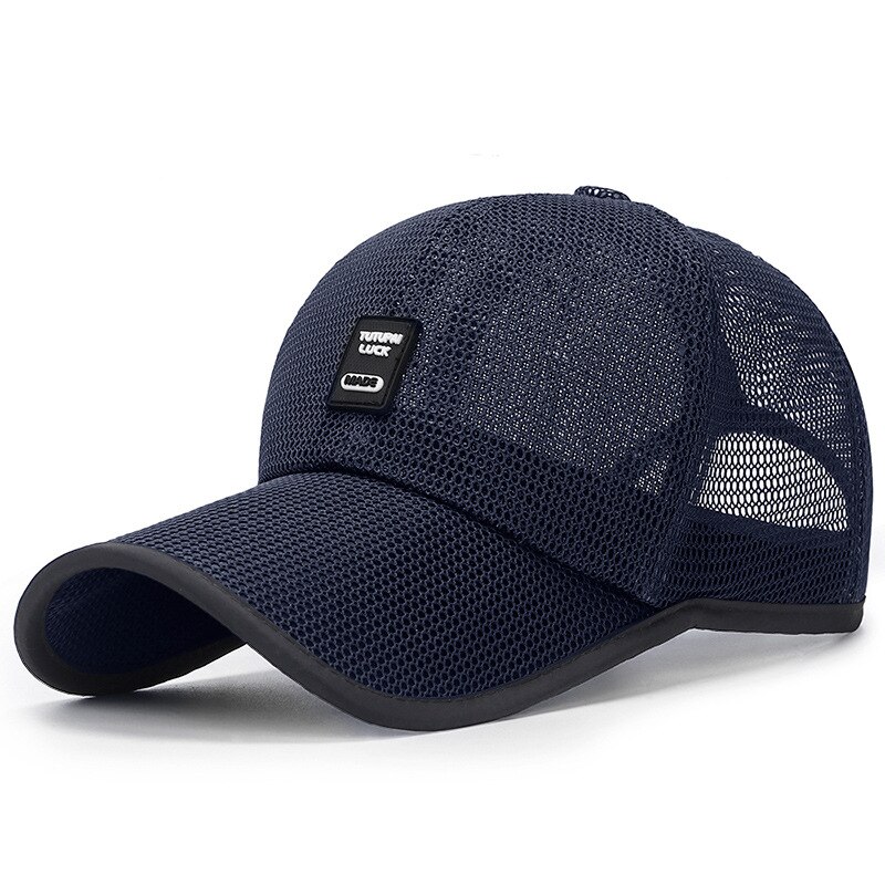 [northwood] merkki kesälakki naamiointi mesh baseball-lippis kesä miesten lippalakki naisten isähattu gorras hengittävä kuorma-auton lippis: Laivastonsininen