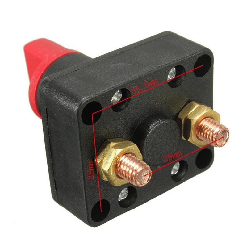 Car Master Battery Isolator Disconnect Rotary Cut Off Power Kill Switch ON/OFF 12V 300A Accessories