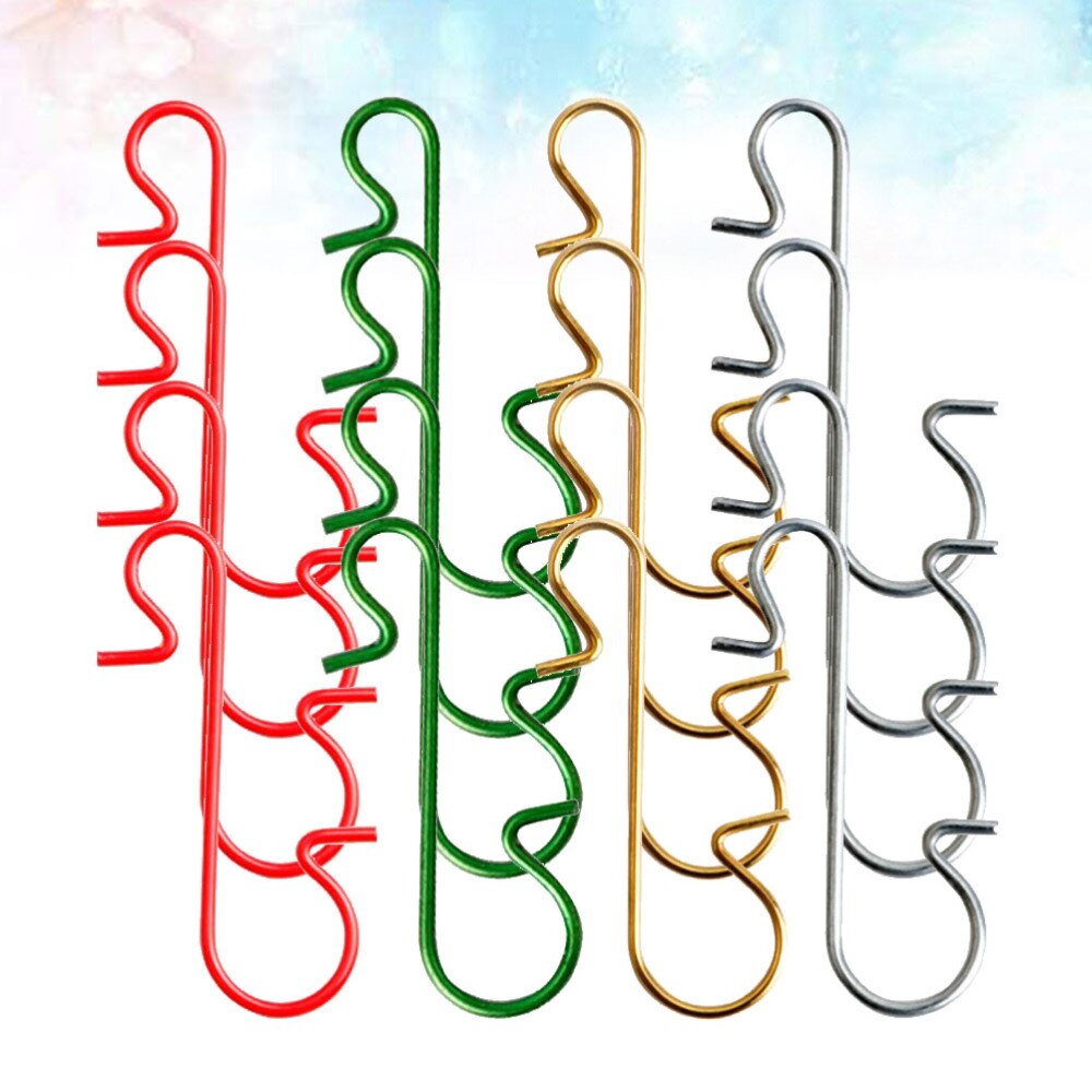 100Pcs Kleine S Vorm Haak Kerst Duurzaam Haken Levert Decoratieve Hanger Voor Party