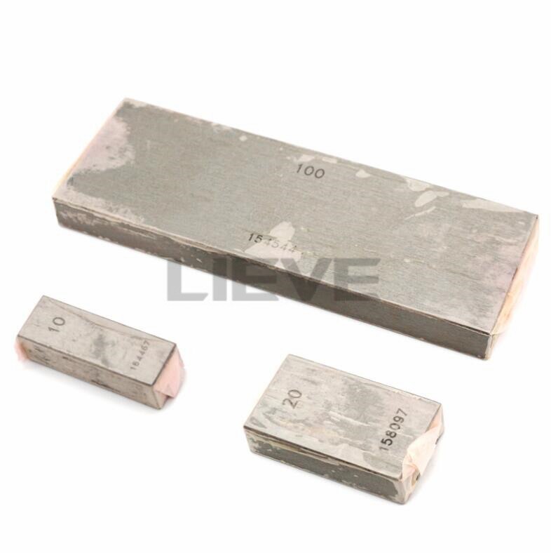 10mm, 20mm, 30mm, 40mm, 50mm Precision Block Gauge Measure Gage Block Steel Square Gage Measure vernier caliper micrometer