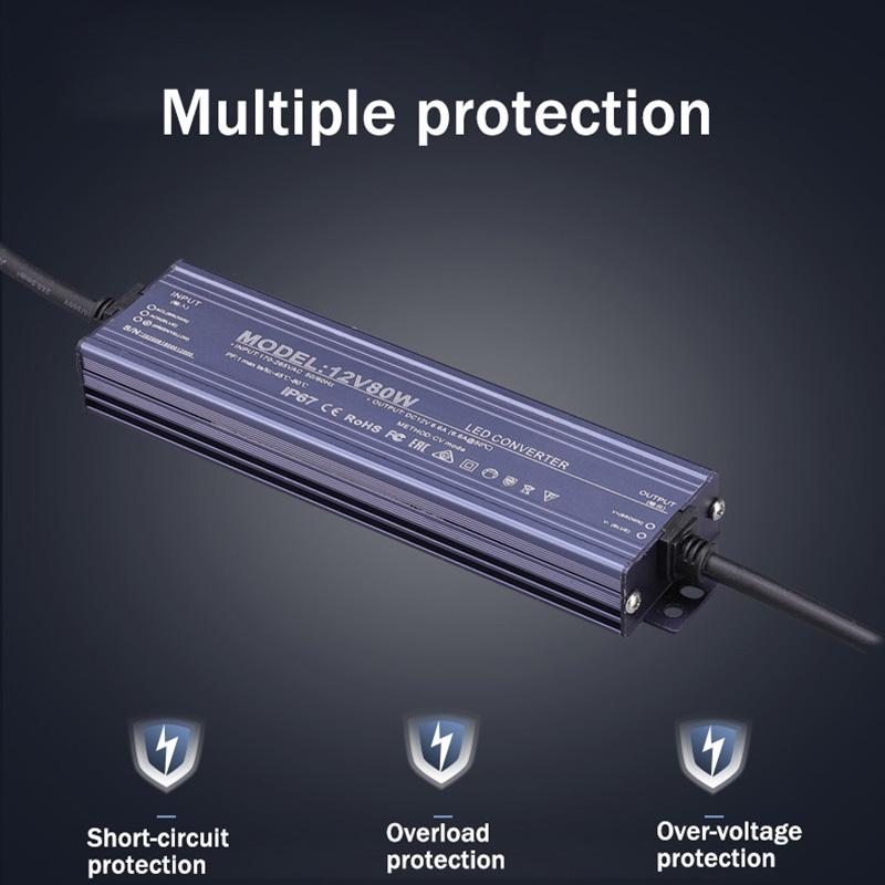 Schakelende Voeding AC 170 V-265 V naar DC 12 V 24 V 36 W 200 W 400 W 500 W Outdoor LED Licht Transformator IP67 Waterdicht