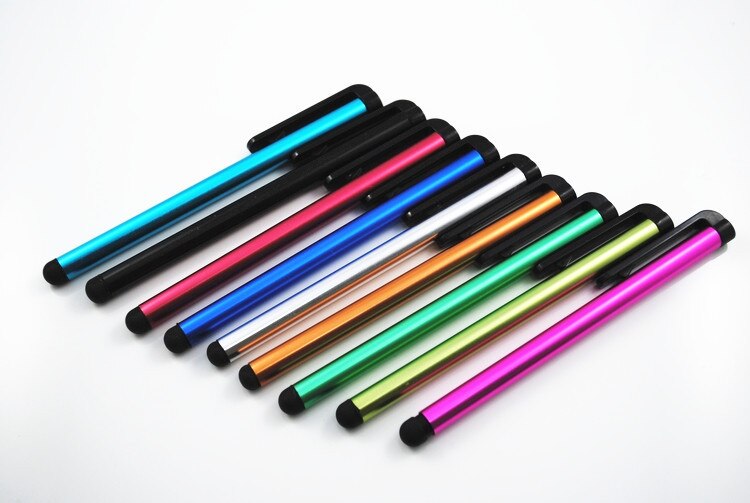 100pcs Capacitive Touch Screen Stylus Pen for iPhone X for samsung tablet for ipad pencil stylus for Universal Smart Phone