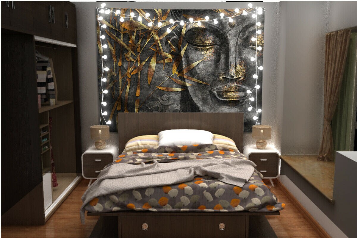 Religión de Buda arte, tapicería colgante de pared sofá Mesa cama cubierta