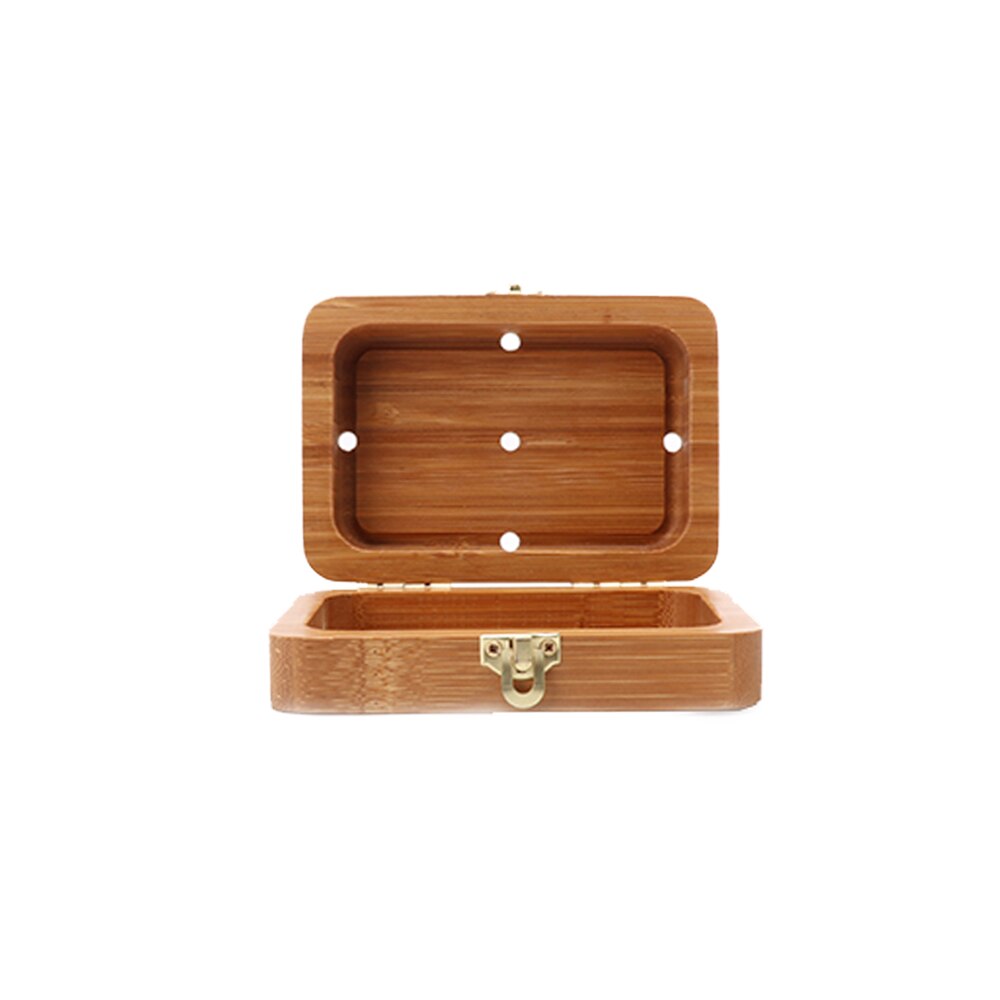 Ręcznie bambusowa drewniana mydelniczka, taca na mydło łazienkowe, naturalny kwadrat mydelniczka, odporna na pleśń, mydelniczka robić przechowywania