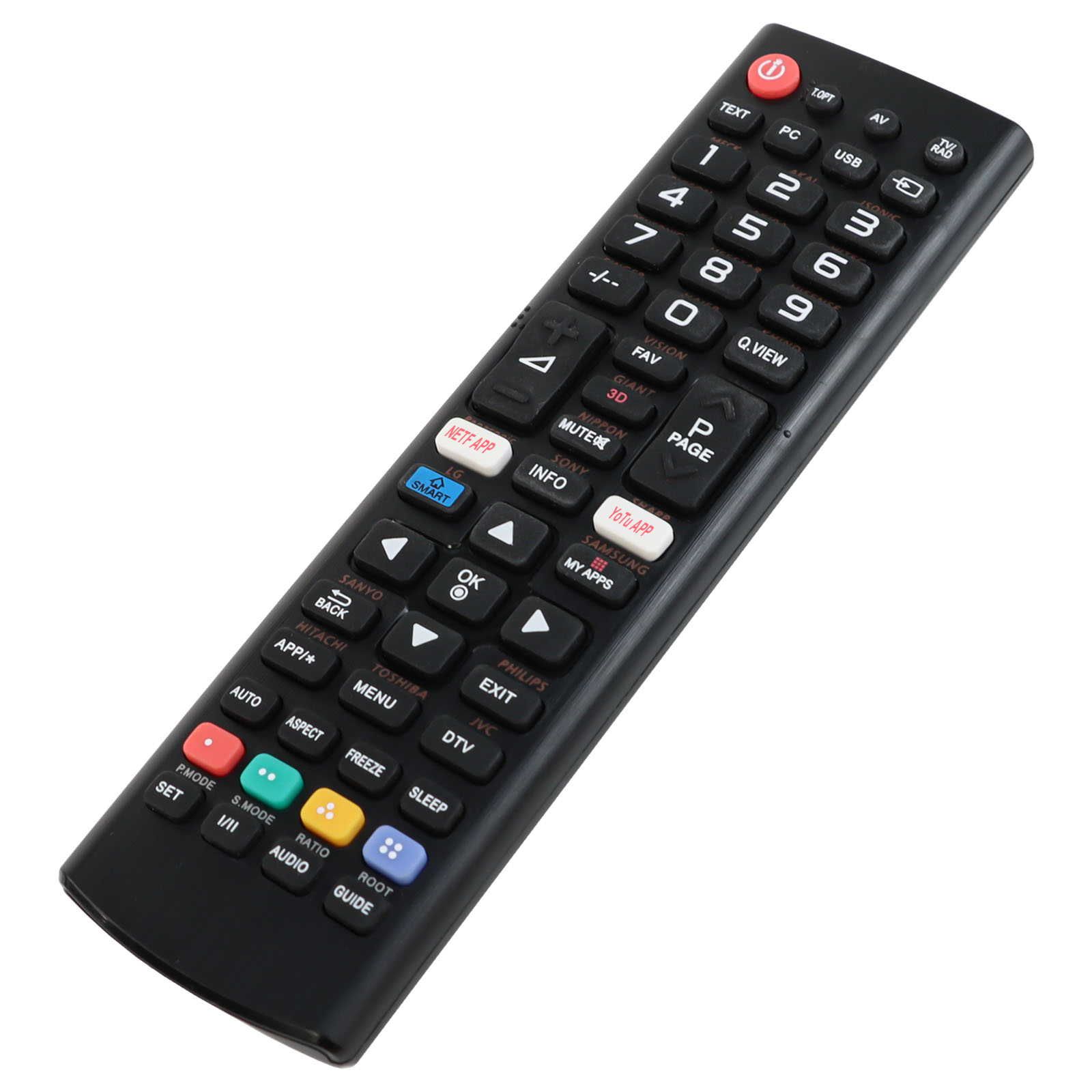 Universal TV Remote Control for Akai-1 Akai-2 Akai-3 Akai-4 Akai-5 Akai-7 Akai-9 Akai-10/11 Akira-2 Controller