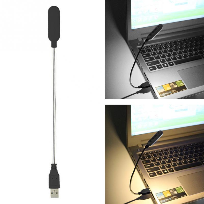 4 led Reading Lamp USB LED Book Light Portable Flexible 4 LED USB Light For Laptop Notebook PC Computer Emergency LEDsLighting