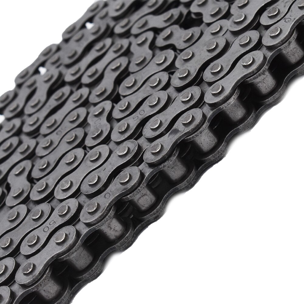 #50 Roller Chain 10 Feet with 1 Connecting Link