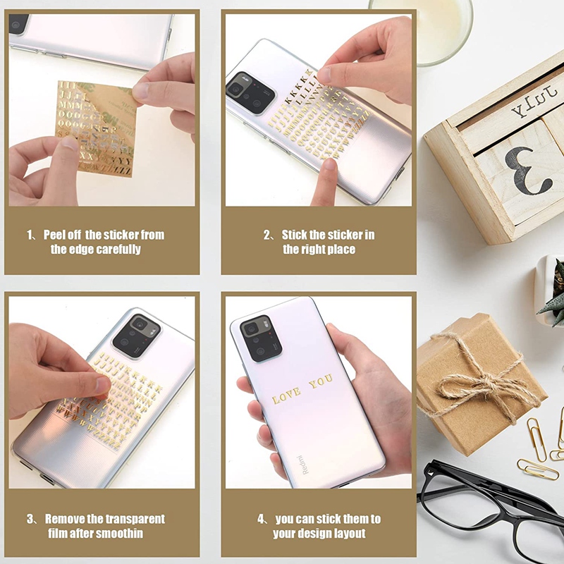 18 Sheets Small Letter Stickers Mini Numbers Stickers Letter Stickers Alphabet Number Stickers Self Adhesive