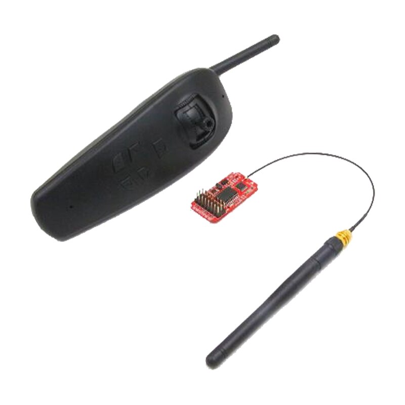 2.4G 7CH Single Hand Radio System Transmitter Dual Motor Difference Turn for RC Boat Eskateboard U-Shaped Lifebuoy: Default Title