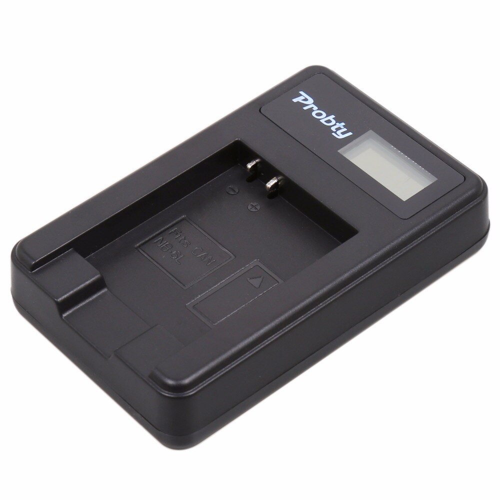 2 Akkus + Ladegerät Für Canon-Kameras – Kompatibel Mit NB-6LH, 1700mAh, Inkl. USB-Kabel