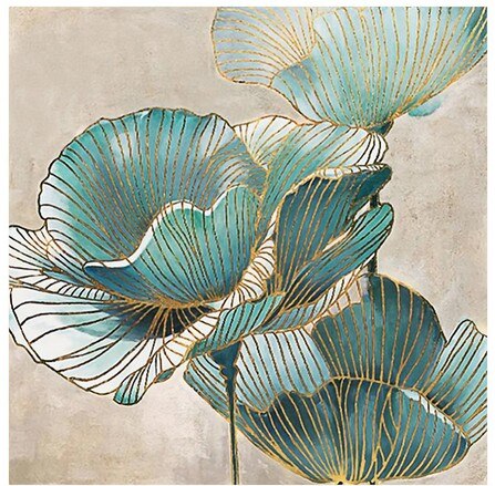 Ginkgo Blad Kruissteek Stilleven Serie Kit Ecologische Katoenen Draad 11CT Gedrukt Borduurwerk Diy Decoratie 60x60cm: D 60X60cm