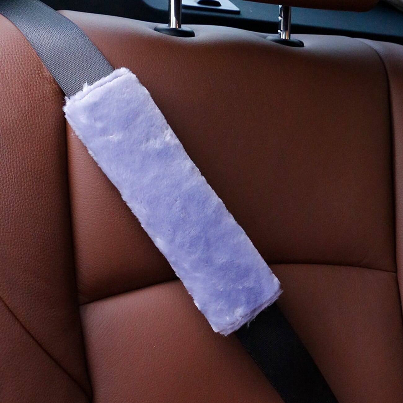 2 pçs do carro universal cinto de segurança capa fofo auto cinto de segurança almofada de ombro almofada de pelúcia protetor universal
