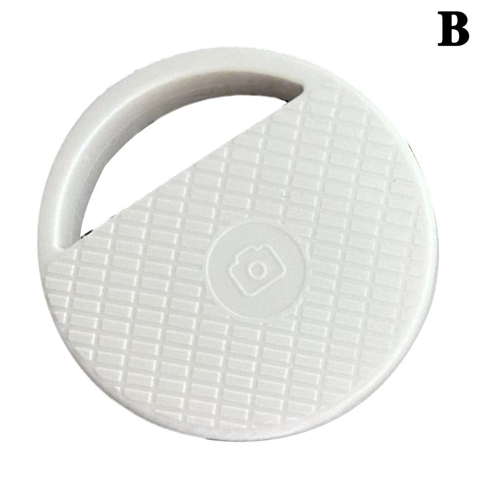 Key Finder Tracker Mini GPS Bluetooth 4.0 Tracking Finder Device Auto Car Pets Kids Motorcycle Track: Ivory