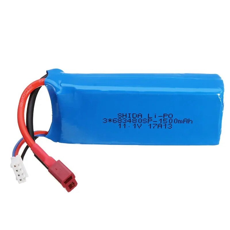 For WLtoys V950 6CH Brushless 1500MAh 11.1V 20C 3S Lipo Battery for WLtoys V950 6CH Brushless RC Helicopter Battery: Default Title