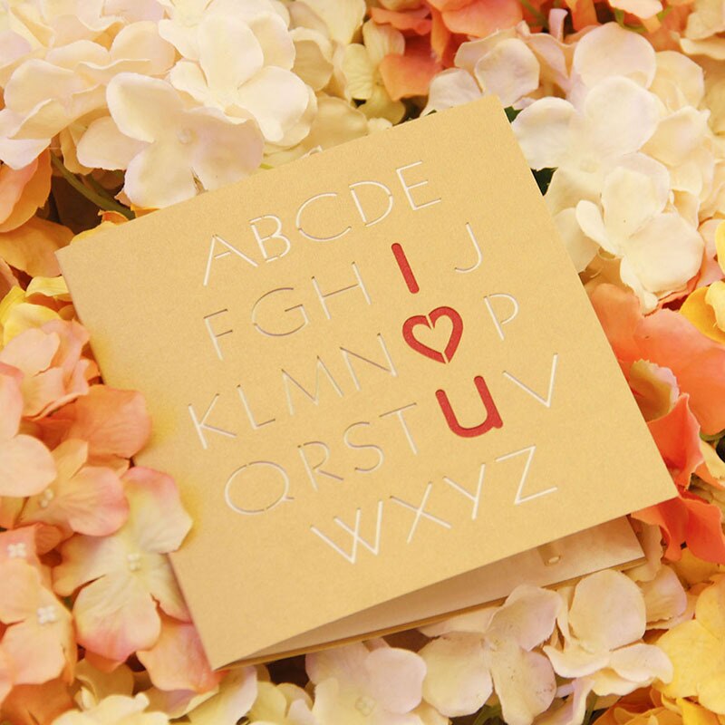 3D Greeting Cards with Love Heart Pattern Romantic Love Cards Handmade Heart Cards for Birthday Anniversary Boyfriend