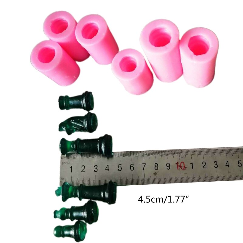 Diy Ambachten Sieraden Maken Tool Handgemaakte Silicone Mould Internationale Schaken Epoxyhars Mal