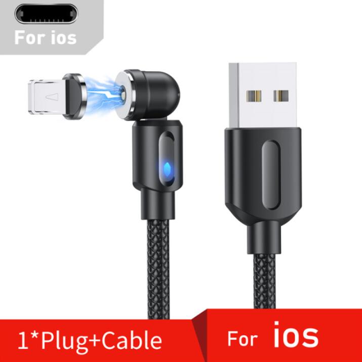 3A QC 3.0 60W USB C a USB tipo C cavo USB C PD caricabatterie rapido cavo dati USB-C tipo c cavo per Huawei Xiaomi Samsung one plus: 2m / Black For iPhone