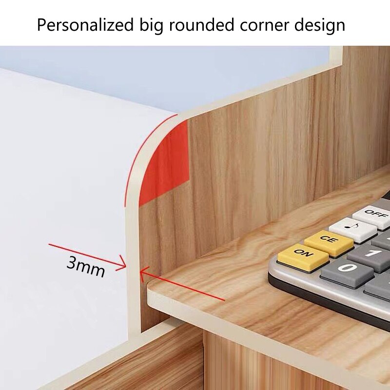 1Pcs Multi-function Wooden Desktop Pen Holder Office School Storage Case Desk Pen Pencil Organizer