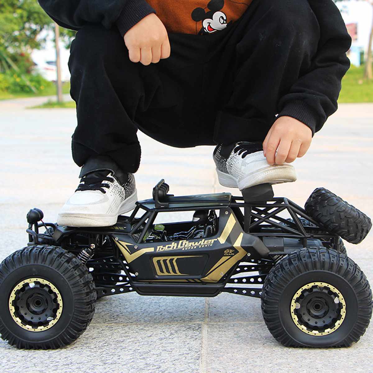 1:8 50Cm Rc Auto 2.4G Radio Control 4WD Off-Road Elektrische Voertuig Monster Buggy Afstandsbediening Auto Speelgoed Voor Kinderen Jongens