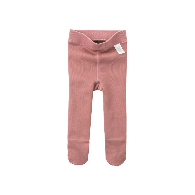 Db11146 dave bella vinter baby baby piger lolita solid polstret leggings børn leggings: Mørk lyserød / 5y-6y
