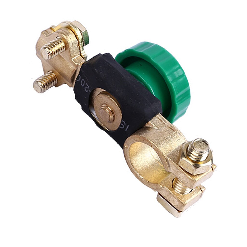 Copper Battery Terminal Link Switch Quick Cut-off Disconnect Isolator Switch Auto Car Accessories