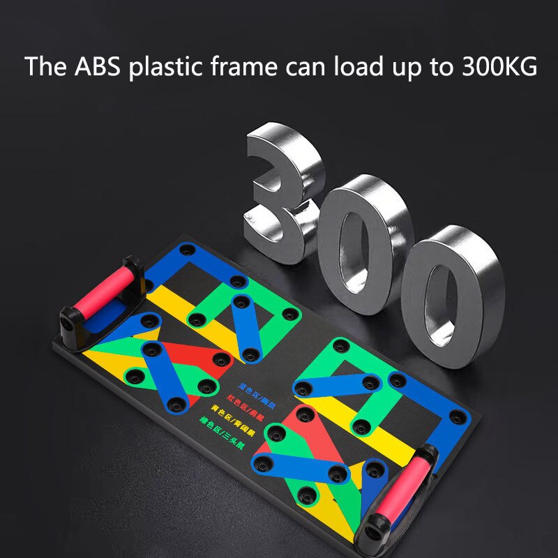 Multifunctional Push-up Board Portable Quick Disassembly Easy To Store Home Fitness Exercise Muscle Training Equipment Bracket