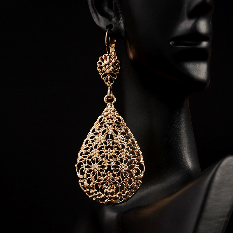 Marokkaanse Sieraden Collectie Arabische Dubai Bruids Sieraden Collectie Vergulde Armband Vrouwelijke Oorbellen Ketting