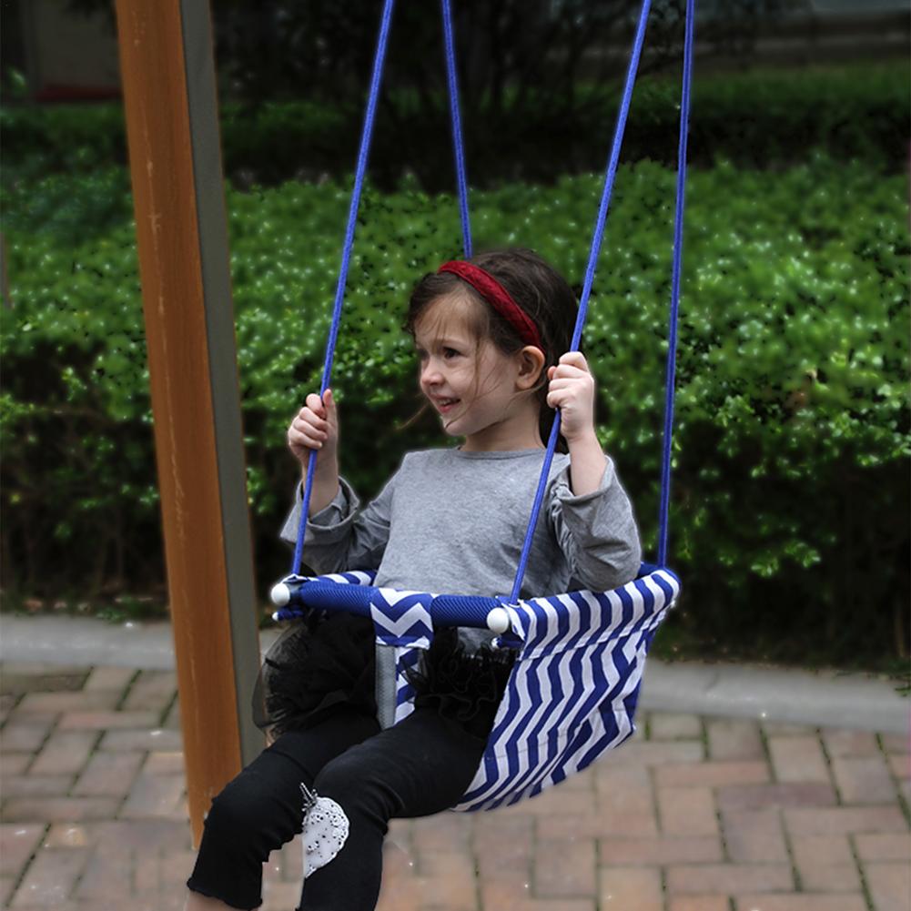 Kids Swing Seat Indoor Child Swing Set Adjustable Height Perfect For Outdoor Garden Tree Swing Rope Seat For Kids 55kg