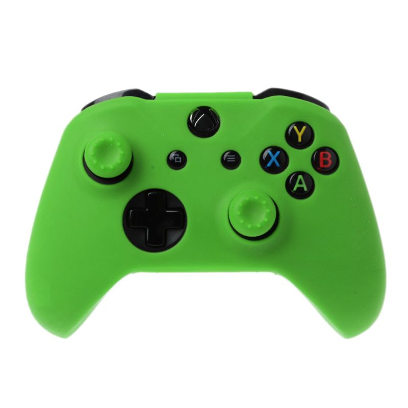 Coperchio di protezione Cap Analogico Pollice Spiedi Impugnatura Morbida Custodia In Silicone Anti-Slittamento Impermeabile per Quelli XBOX Gamepad Controller: Green