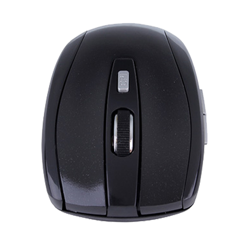 Drahtlose Maus Optische Gaming Maus Tragbare 2,4 GHz Maus mit USB Nano Dongle Büro Gamer Computer Desktop Mäuse für PC laptop: Matte Black