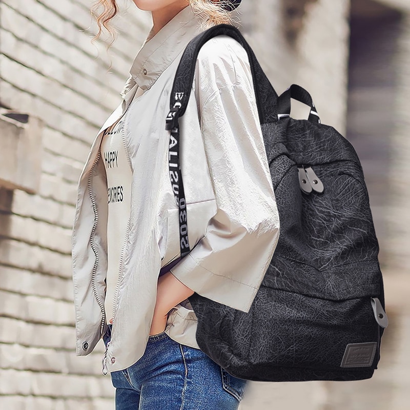 Trend Female Backpack Waterproof Women Backpack Girls Anti-theft Travel School Bags Women School Shoulder Bags