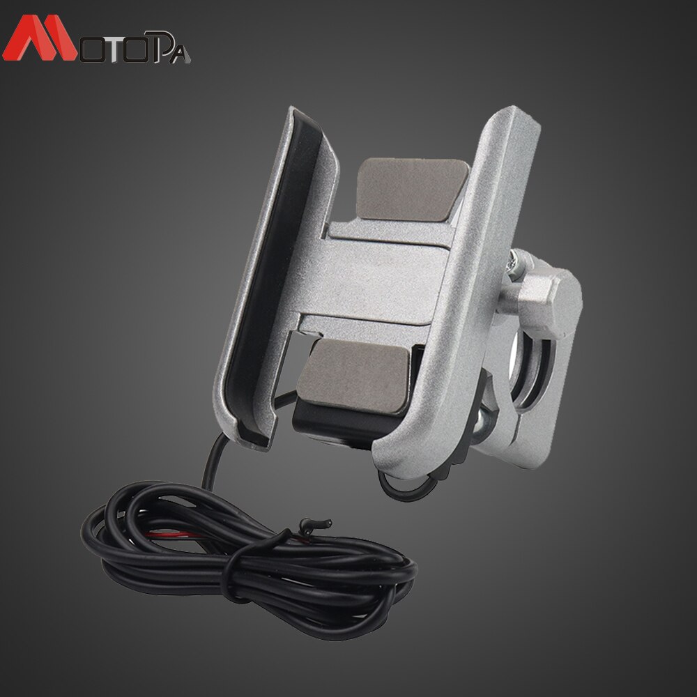 Montana XR5 Motorcycle Mobile Phone Holder Stand Aluminum Navigation Bracket Mount For Macbor Montana XR5 XR 5: B4 handlebar