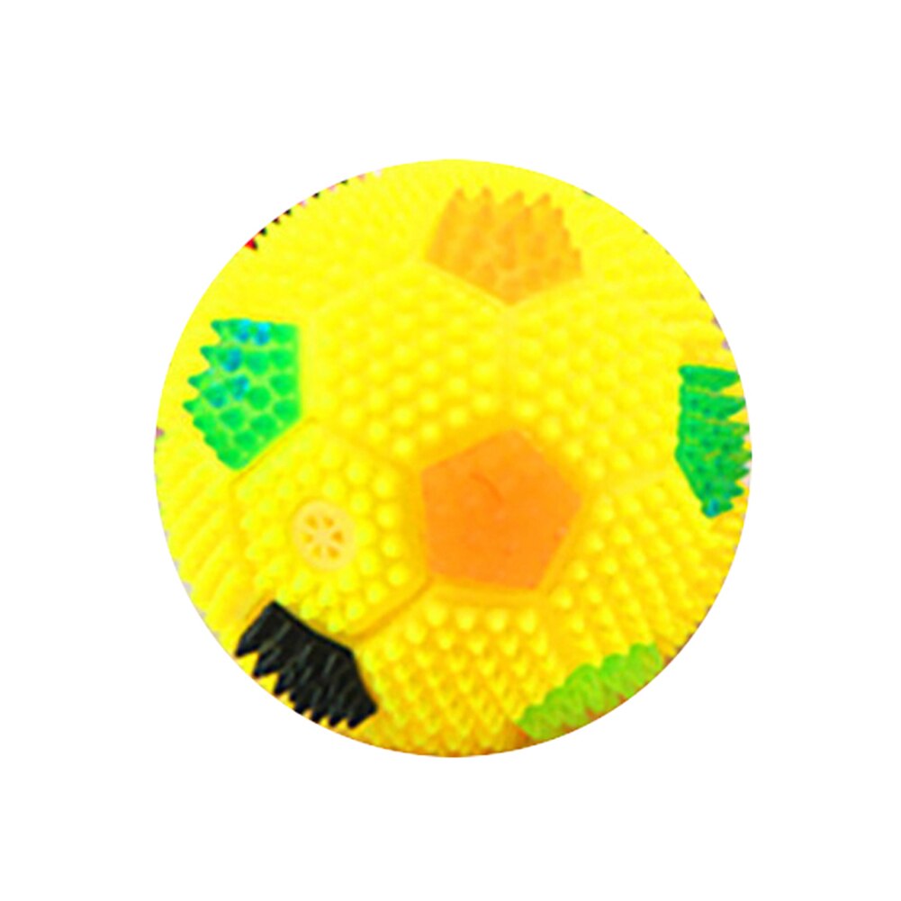 Led Knippert Stuiterende Muziek Egel Soccor Bal Voetbal Squeeze Kids Toy