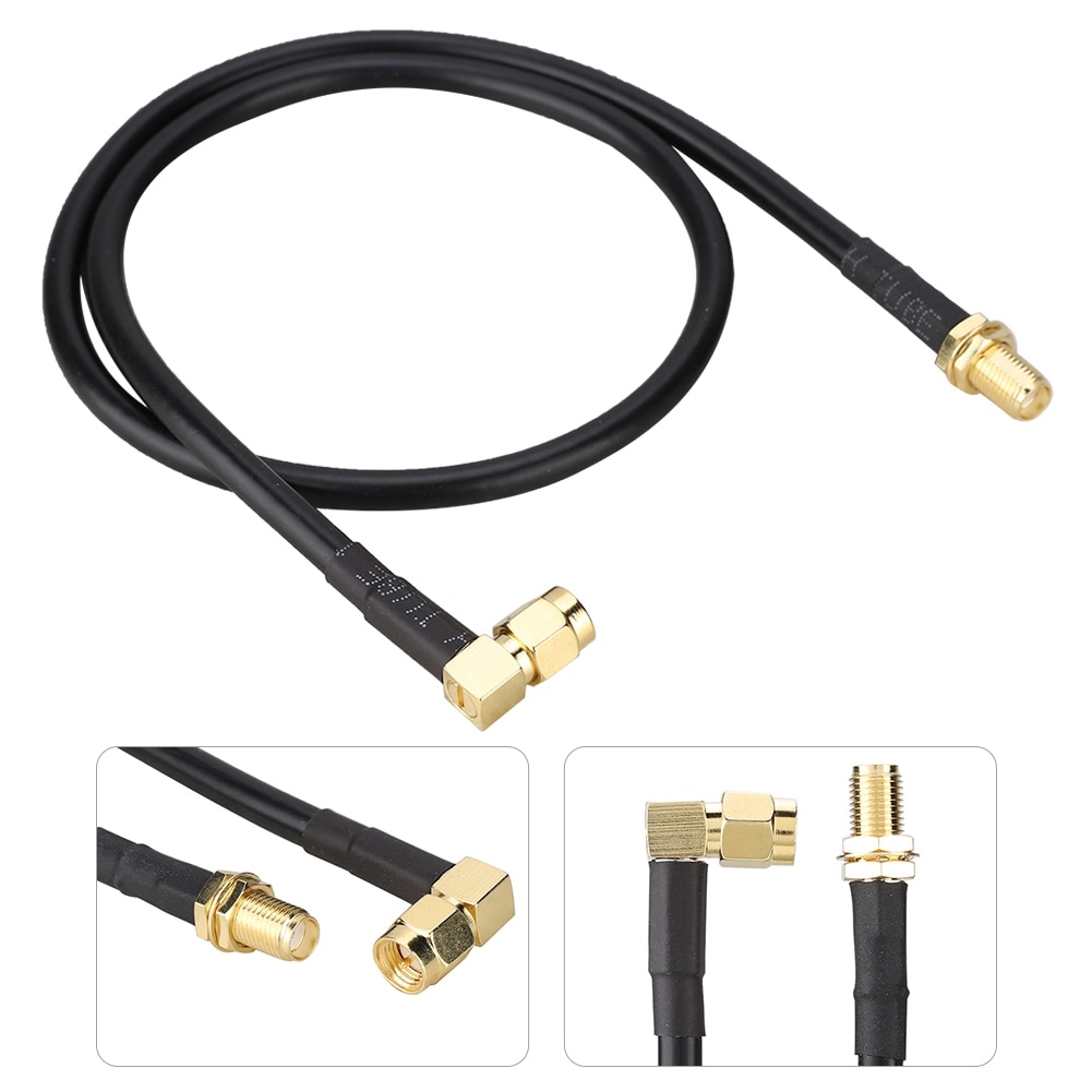 Sma Vrouwelijke Naar Sma Male Antenne Verlengen Kabel Voor Baofeng UV-5R UV-82 UV-9R Plus Walkie