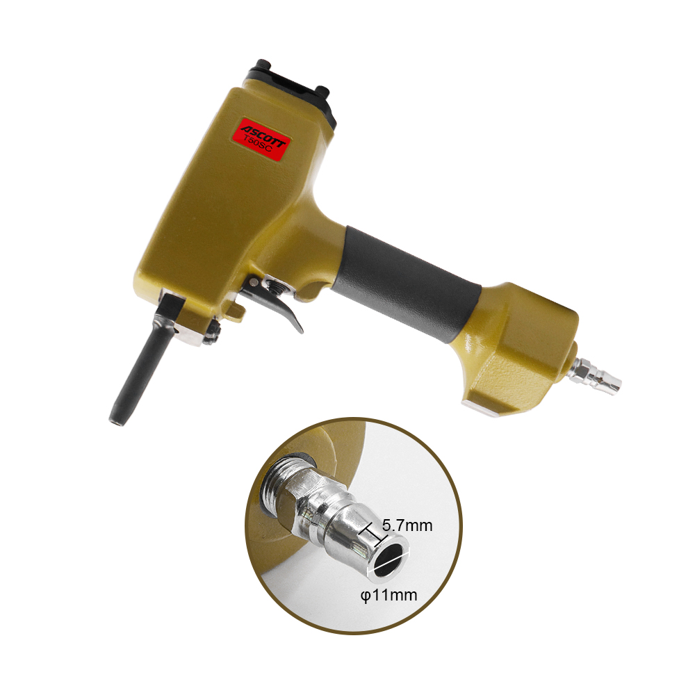 Pneumatischer nagelzieher  t50sc, druckluftnagler, pneumatischer nagler entfernt 20-57mm nägel für holzzäune und paletten: Gold