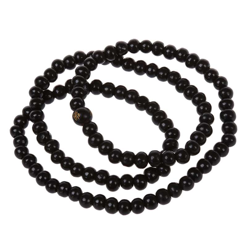 Buddyjski naszyjnik z drzewa sandałowego różaniec bransoletka Mala budda tybet