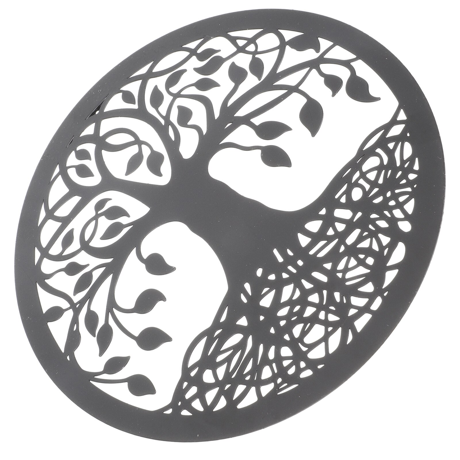 Iron Silhouette Wall Decor Hanging Iron Craft Wall Decor for Home Garden Yard