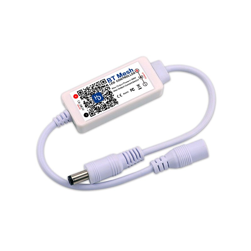 Magic Home DC5-24V Bluetooth Wireless Controller,DIY / APP Bluetooth Mesh LED Single Color/ RGB/RGBW Controller；for led strip