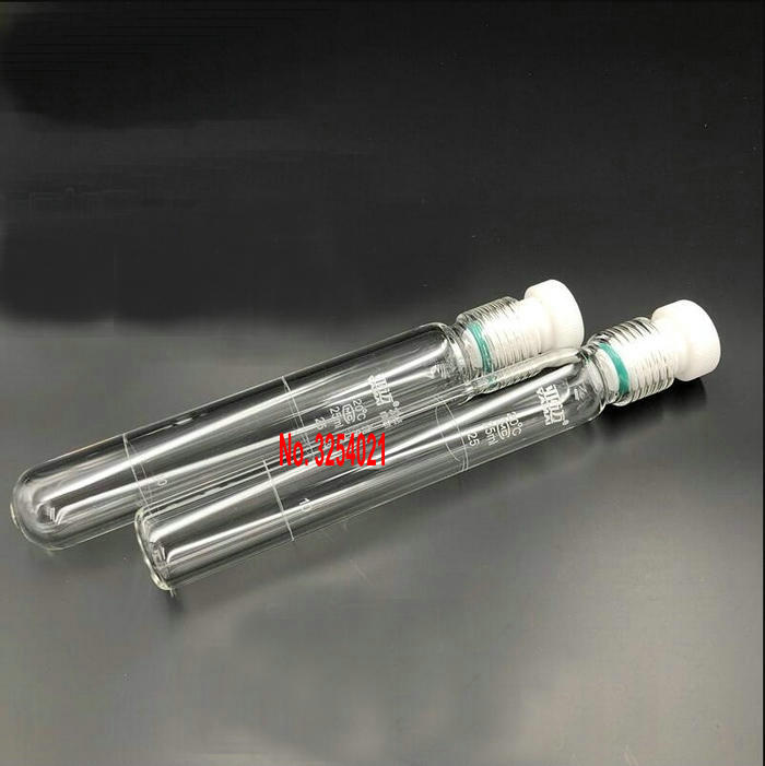 1PCS 10ml 25ml 50ml 100ml glass total phosphorus total nitrogen screw colorimetric tube screw glass pressure tube