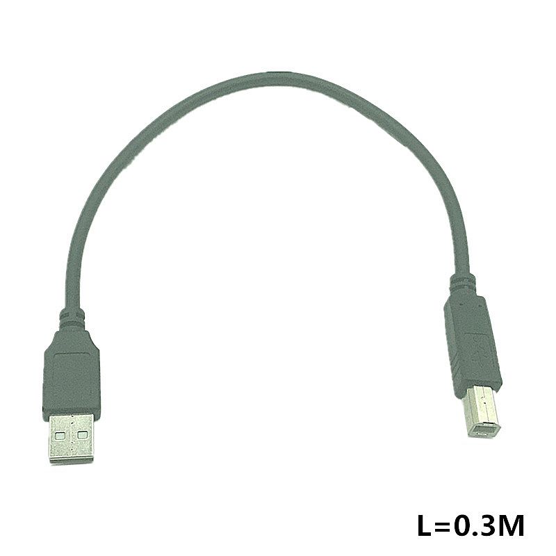Usb 2.0 a typ hane till usb b typ hane usb-b skrivarskanner hårddisk kabel 30cm 0.3m 150cm 1.5m 0.5m 50cm