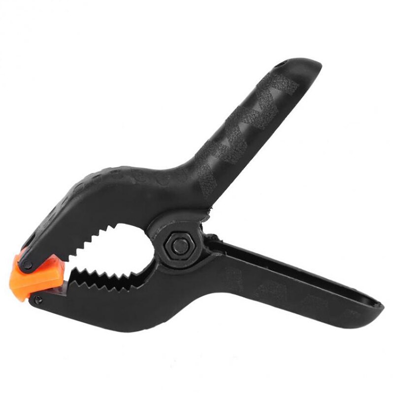 10 st träbearbetningsklämmor fjäderklämma a-form plast träklämmor hårdvara träbearbetningsverktyg 4 tum