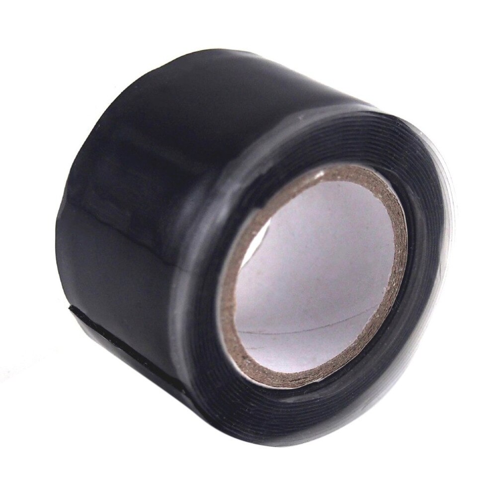 3m/1.5m Black Silicone Tape Waterproof Repair Bonding Sealing Tapes Rescue Self Adhesive Fusing Wire Tools Hose Pipe Useful