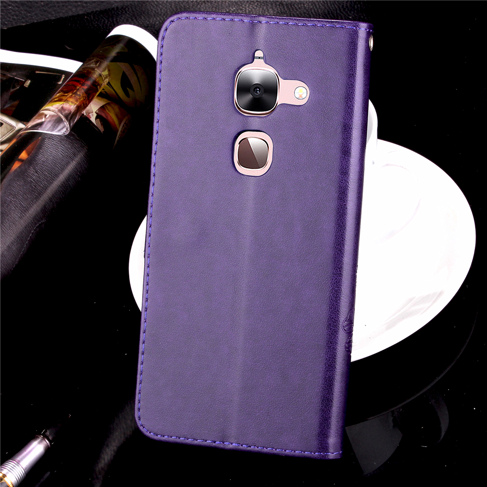 Capa flip de couro para carteira, capa estilo carteira para celular leeco le 2 max 2 s3 letv x820 capa traseira para leeco le max 2