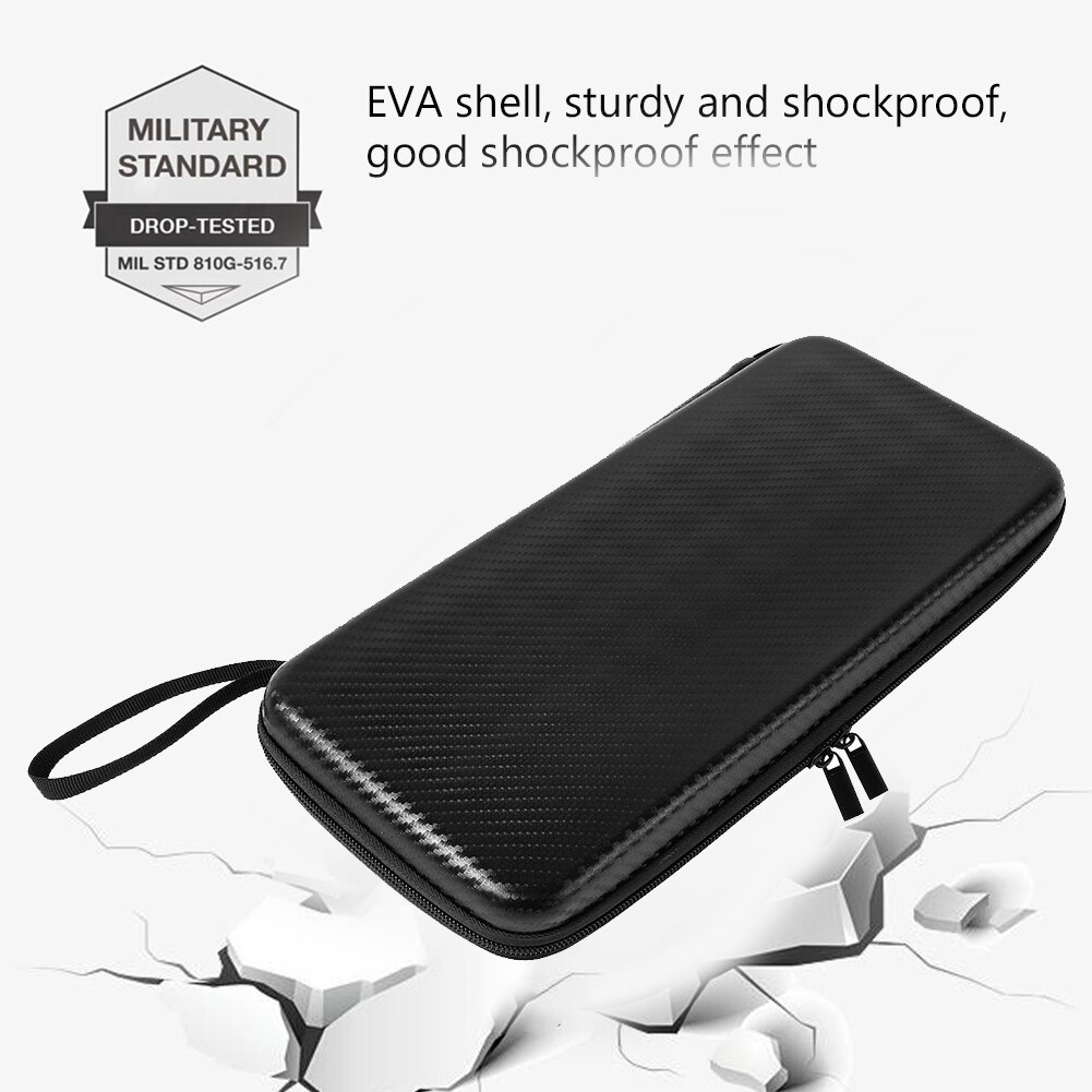 Hard Keyboard Storage Carrying Case Waterproof EVA Protective Pouch Case for Logitech POP Keyboard Premium Wireless Keyboard