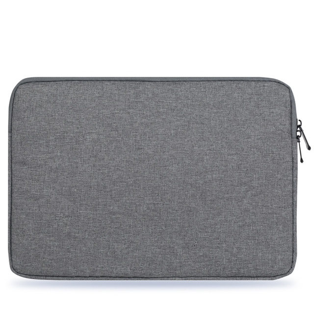 Vanntett laptopveske nettbrett 11 12 13.3 14 15.6 veske til macbook luft pro hp dell acer bærbar datamaskinveske: 12 " / Mørk grå