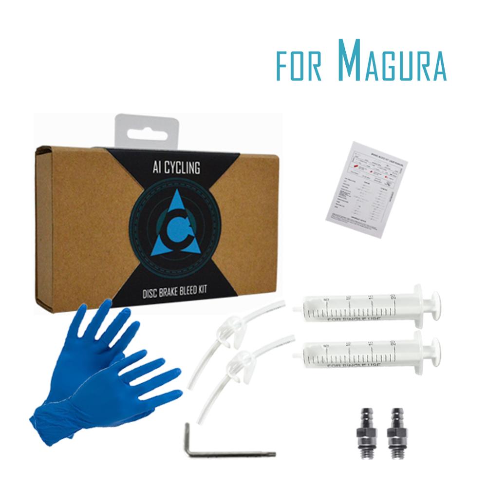 Bicycle Bleed Kit Hydraulic Disc Brake tool for SHIMANO AVID SRAM MAGURA ZOOM FORMULA HAYES NUTT Brake: FOR MAGURA