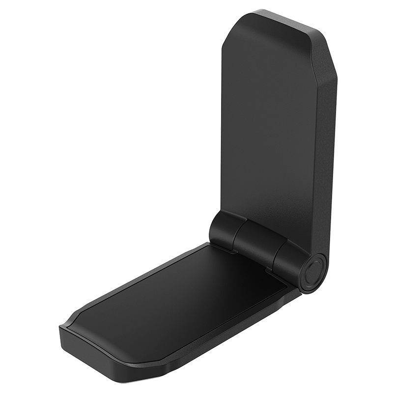 2er Pack Kopfhörer KleiderbüGel PC Spielen Headset Halfter Ständer Kleber Halfter Halterung für Zauberstab faltbare Kopfhörer Haken halterung unter Schreibtisch: Schwarz