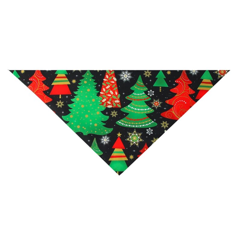 Haustier Waschbar Schal Taschentücher Lätzchen Pflege Zubehör Weihnachten Hund Bandana